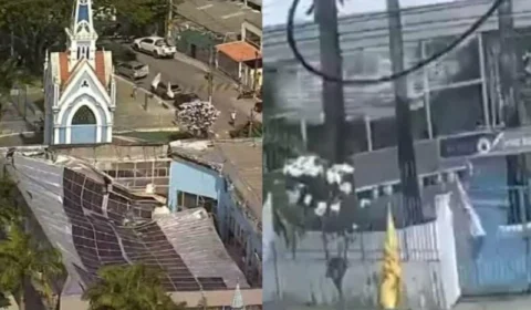VÍDEO: veja momento em que teto de igreja desaba e deixa mortos