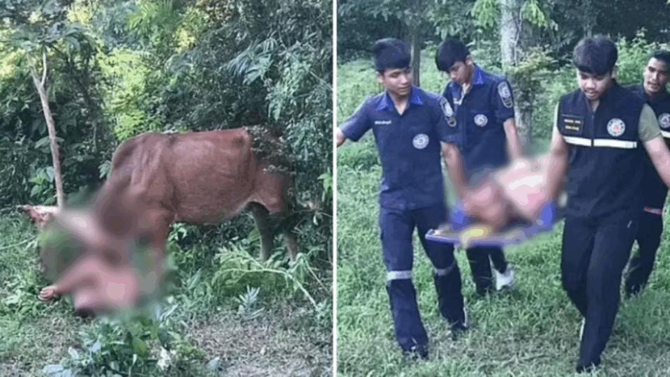 Homem nu é atacado por vaca após tentar abusar do animal em floresta; entenda