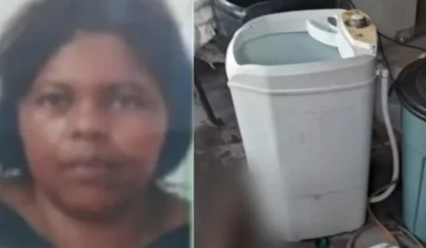 Mulher morre eletrocutada ao tirar roupas de máquina de lavar