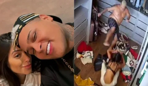VÍDEO: imagens de Mc Ryan agredindo mãe da própria filha é divulgada