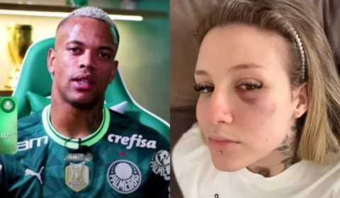 Ex-mulher de Caio Paulista acusa jogador do Palmeiras de agressão