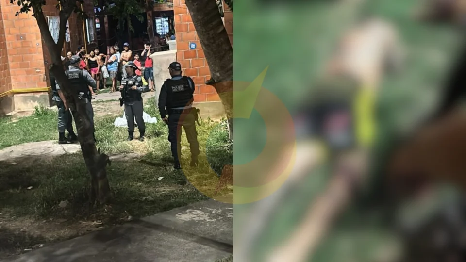 Imagem: homem é perseguido e executado a tiros dentro do Prosamim do São Raimundo