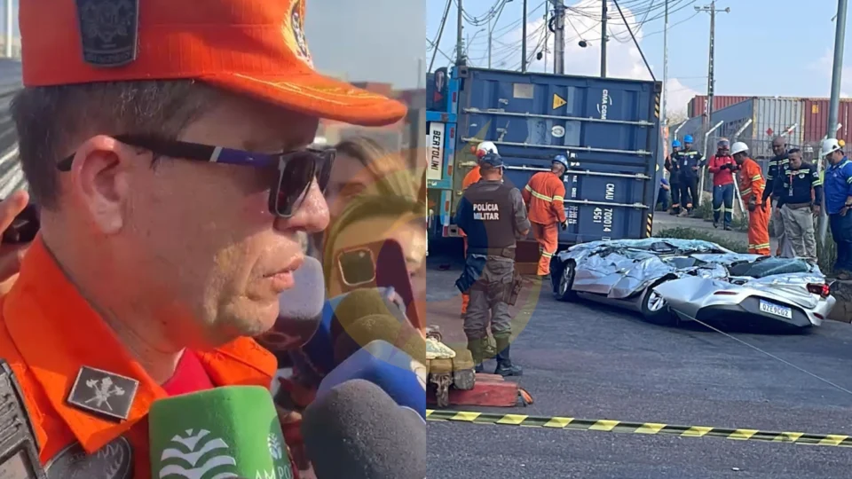 Carreta: bombeiro afirma que fatalidade poderia ter sido evitada caso não houvesse tentativa de ultrapassagem