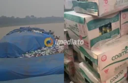 Vídeo: Líder de piratas de rio é preso com R$200 mil em mercadorias furtadas em Manicoré