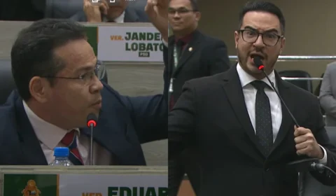 Vídeo: Rodrigo Guedes e líder do prefeito na Câmara discutem durante sessão