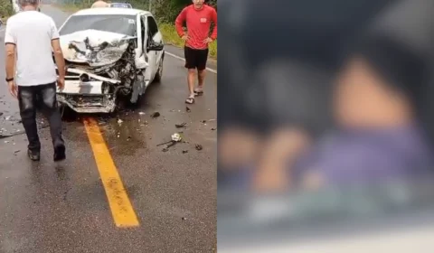 Vídeos: grave acidente entre carros deixa feridos e possível morto na BR-319