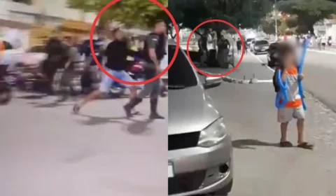 Vídeo mostra homem agredindo PM e sendo espancado por policiais em Belo Jardim