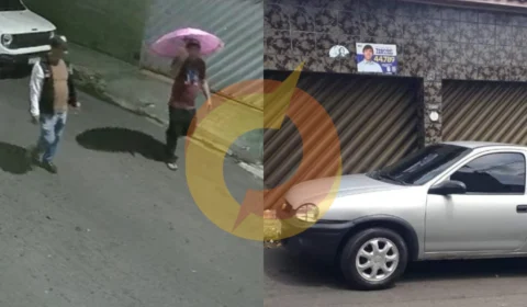 Vídeo: dupla rouba carro na madrugada desta sexta-feira (6) no Nova Esperança