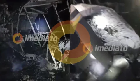 Veja vídeo: avião de pequeno porte cai no interior do amazonas; Piloto sobrevive