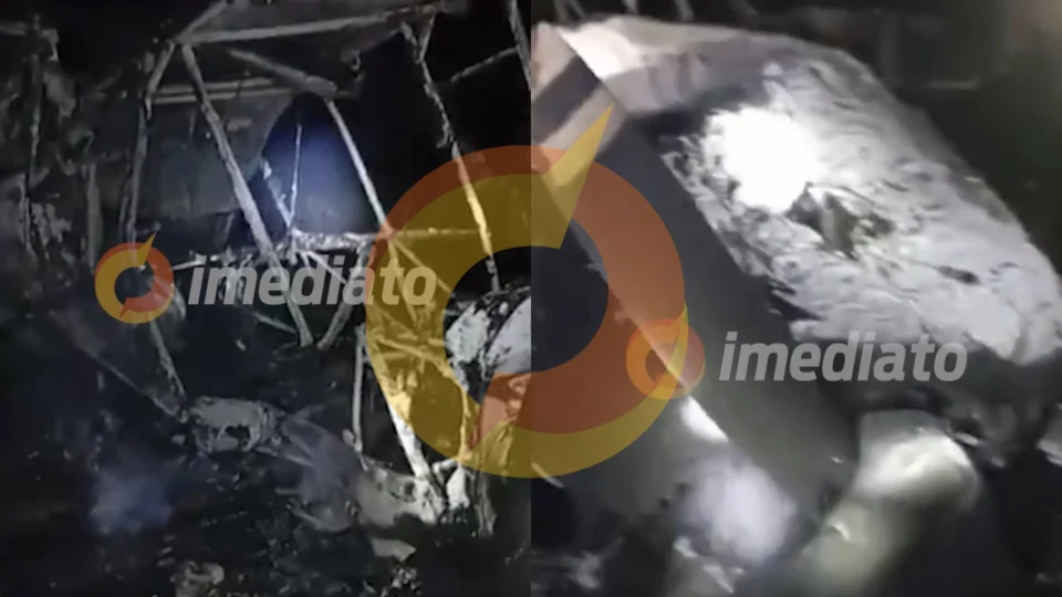 Veja vídeo: avião de pequeno porte cai no interior do amazonas; Piloto sobrevive