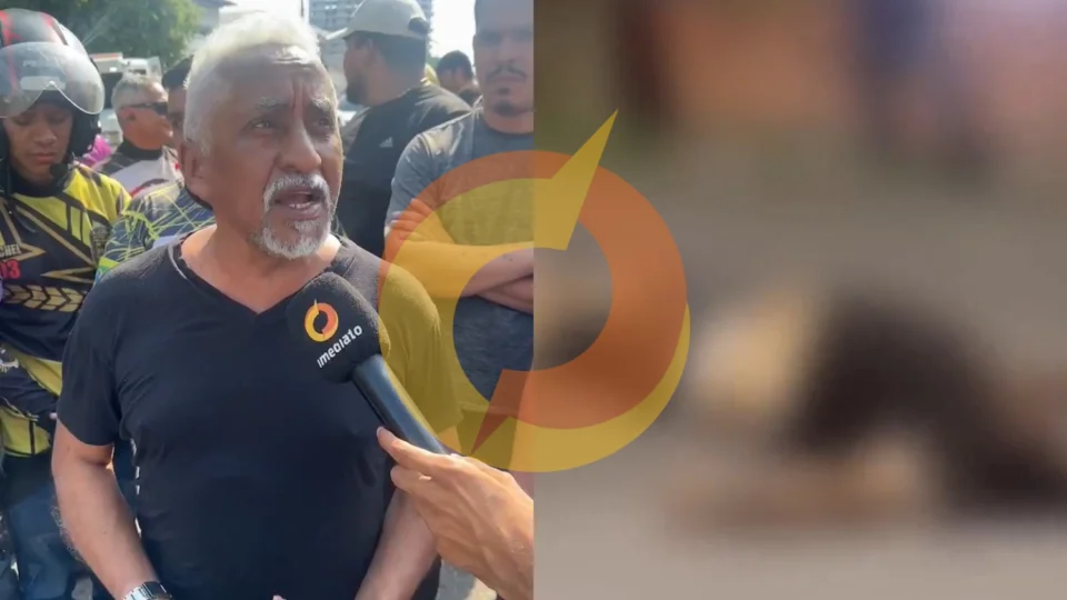 Veja o vídeo: ‘nem a plataforma resguarda os motoristas de app’, diz motorista durante protesto