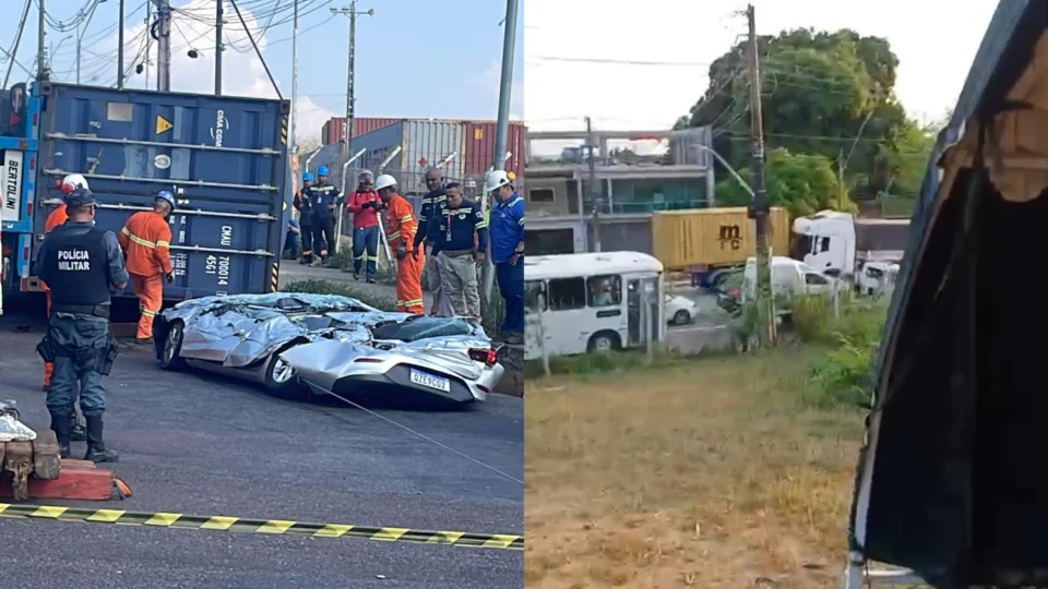 Acidentes com carretas evidenciam perigo do transporte de cargas e fiscalizações brandas em Manaus