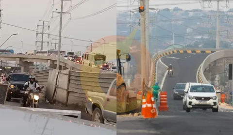 Viaduto ‘Rei Pelé’ causa transtorno para motoristas e deixa trânsito caótico na ZL