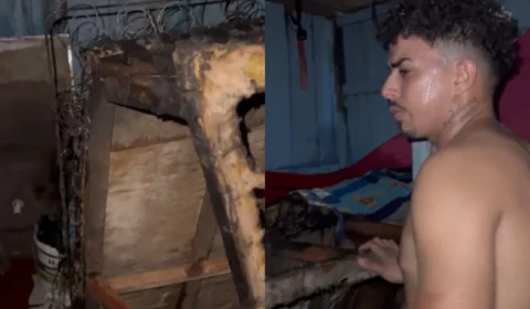 Vídeo: ‘cativeiro’ onde Will Robson gravava vídeos é incendiado; ‘Acabou tudo’, afirma