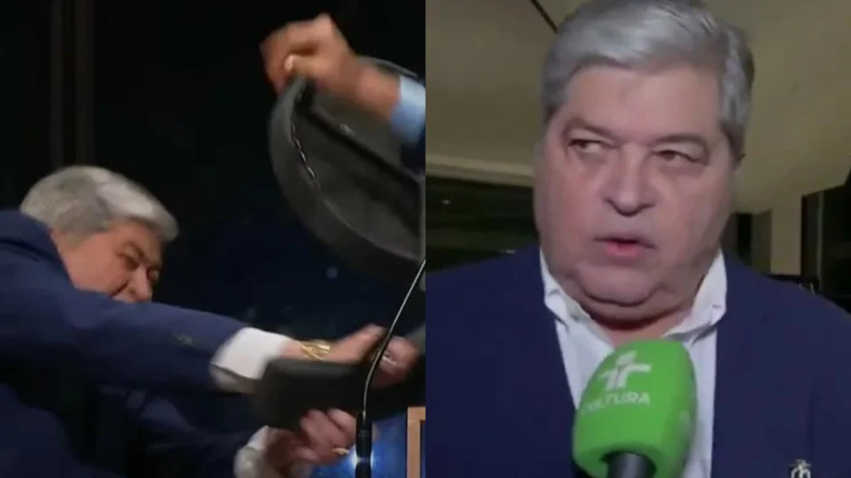 Vídeo: Datena diz que não se arrepende de cadeirada em Marçal; ‘Um canalha desse’, dispara