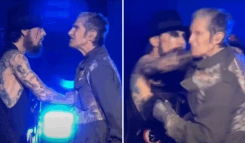VEJA VÍDEO: show de Jane’s Addiction é interrompido após vocalista agredir guitarrista no palco
