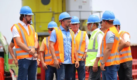 Em vistoria de portos provisórios, Wilson Lima destaca articulação do Governo do Estado para garantir abastecimento da indústria e comércio