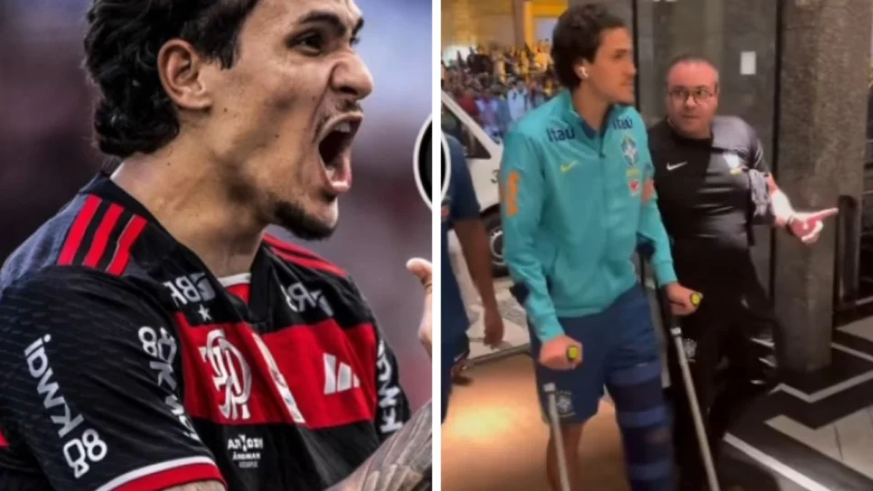 Pedro, do Flamengo, sofre grave lesão no joelho em treino da seleção e está fora da temporada