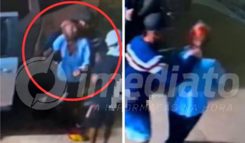 VEJA VÍDEO: criminosos armados rendem e agridem idoso de 85 anos durante assalto