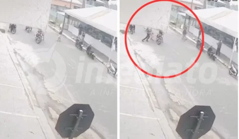 VÍDEO: veja momento em que homem mata ex-companheira a facadas na frente das filhas em Lábrea