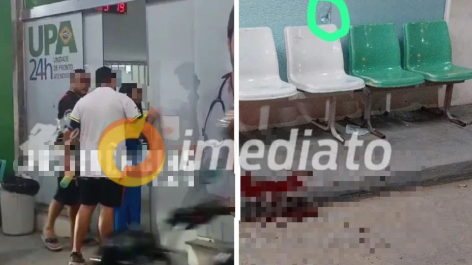 VEJA VÍDEO: homem e mulher são baleados durante tiroteio na UPA da Cidade Nova em Manaus