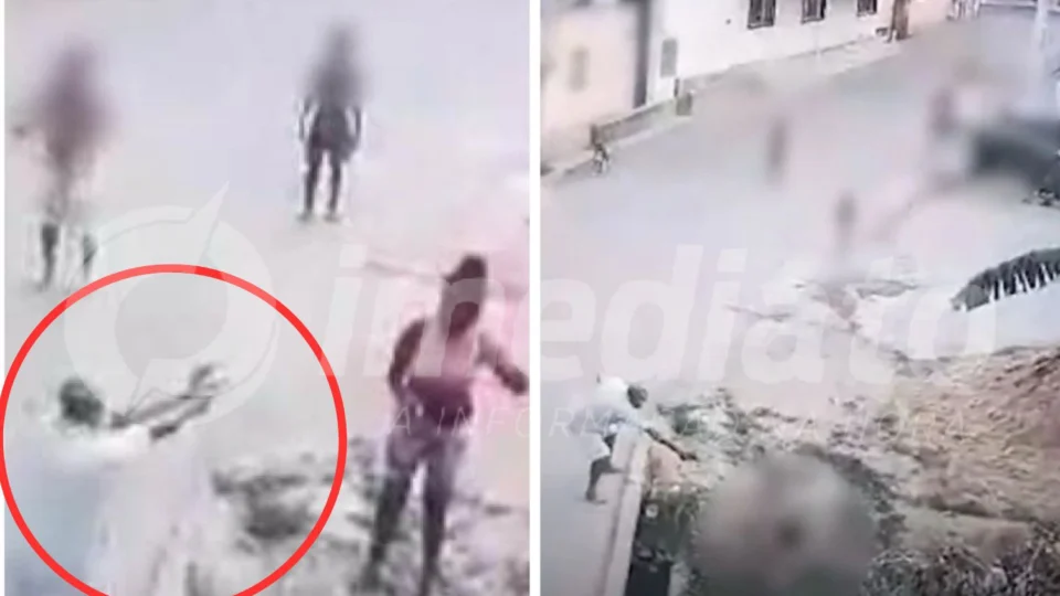 VEJA VÍDEO: vizinho mata mulher na frente dos filhos após discussão