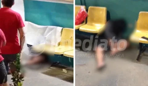 IMAGENS CHOCANTES: Grávida é assassinada a tiros dentro de UBS em Manaus