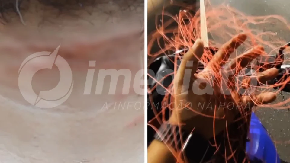 VEJA VÍDEO: homem é quase degolado por linha de cerol no viaduto do Coroado