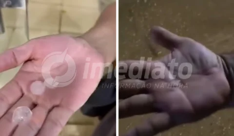 VEJA VÍDEOS: chuva de granizo assusta moradores e causa prejuízos no Amazonas