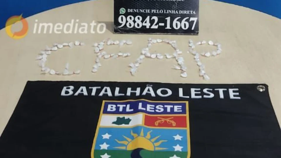 Homem é preso com drogas em beco no bairro Jorge Teixeira