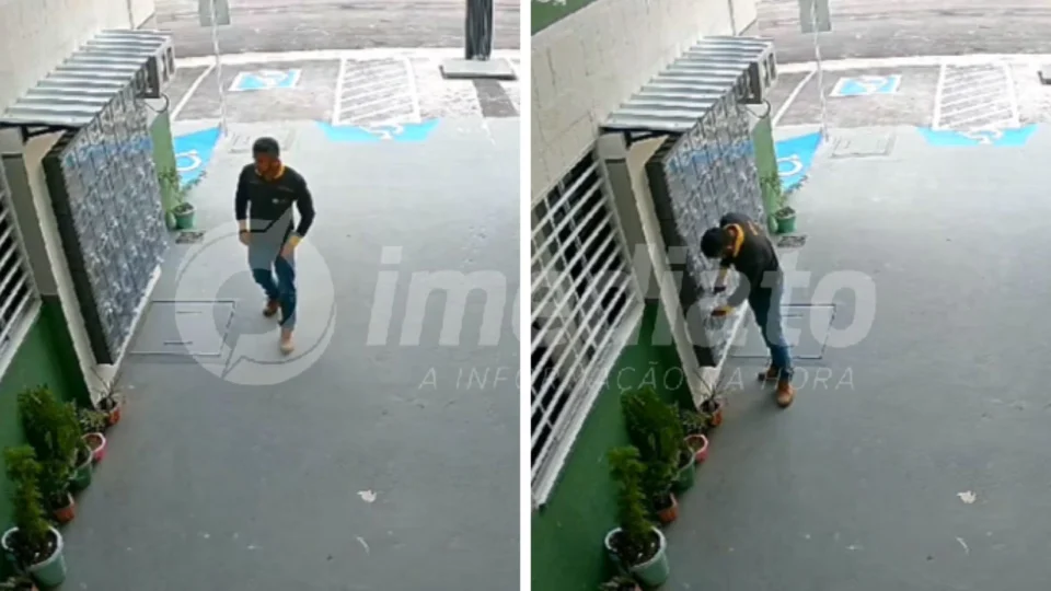 VÍDEOS: câmera flagra homem furtando lacres de contadores de energia em residencial de Manaus