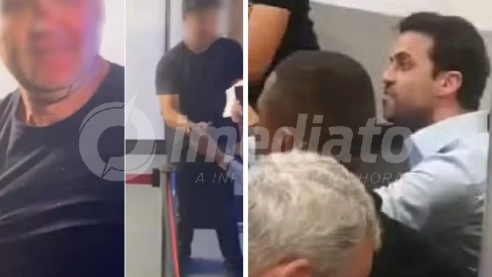 VEJA VÍDEO: marqueteiro de Nunes leva soco no rosto de assessor de Marçal durante debate