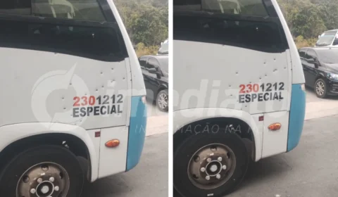 Rota é ‘metralhada’ durante assalto no Distrito Industrial em Manaus