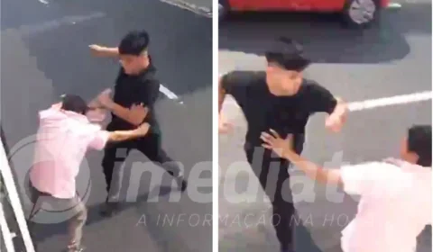 VEJA VÍDEO: motorista é agredido após ser arrancado de ônibus em Manaus