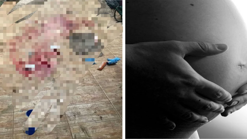 Grávida ataca mulher com espeto de churrasco e leva quatro facadas