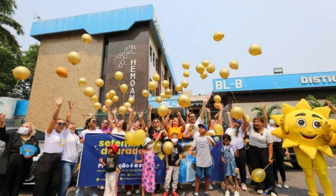 Setembro Dourado: Hemoam e grupo de apoio alertam sobre câncer infantojuvenil
