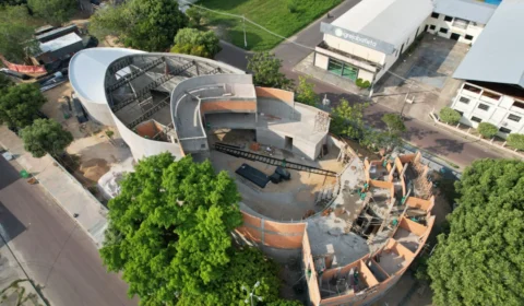 Amazonastur faz vistoria nas obras do Museu dos Bois-Bumbás de Parintins