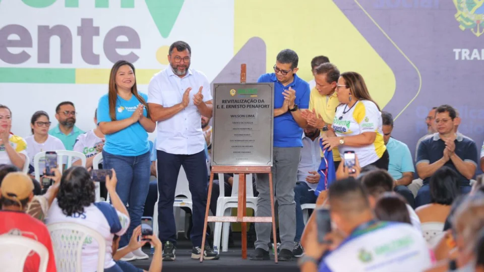 Governador Wilson Lima entrega escola revitalizada na 14ª edição do Governo Presente, na zona leste de Manaus