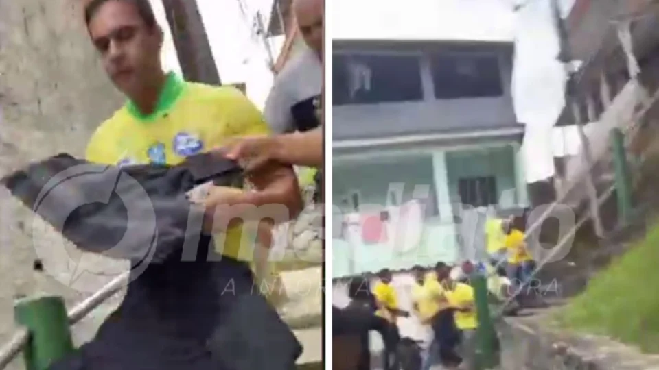 VEJA VÍDEO: candidato a prefeito é alvo de tiros durante passeata no Rio de Janeiro
