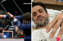 VEJA: Pablo Marçal posta vídeo no hospital após levar cadeirada de Datena durante debate
