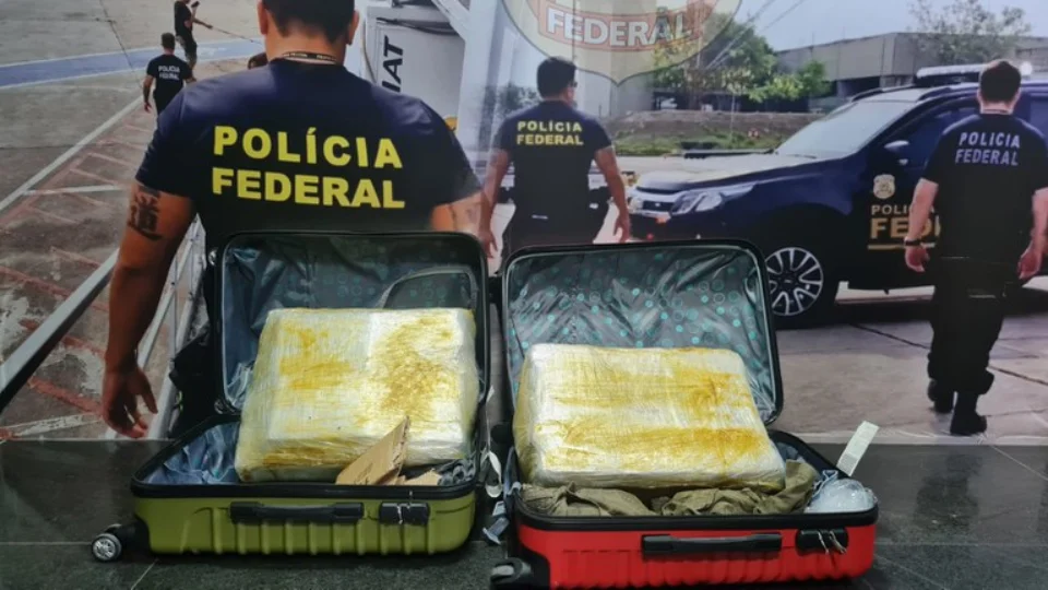‘Mula’ é presa com 32 kg de maconha no Aeroporto Eduardo Gomes