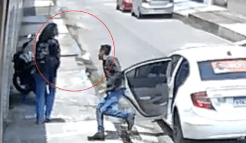 VEJA VÍDEO: jovem escapa de tentativa de sequestro de criminoso em carro
