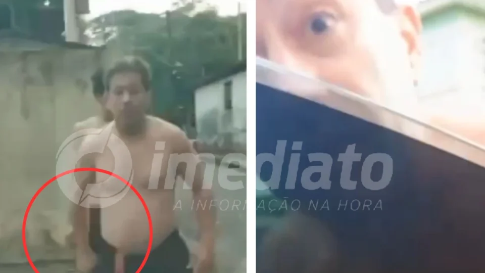 VÍDEO: funcionário da Vivo é ameaçado com arma de fogo durante serviço técnico no bairro Alvorada