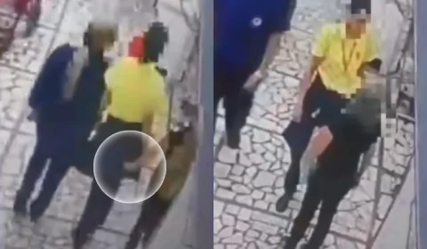 Veja Vídeo: idosa é presa por bater na bunda de funcionária de mercado