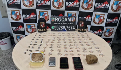 Polícia prende casal e apreende adolescente por envolvimento com tráfico de drogas em Manaus