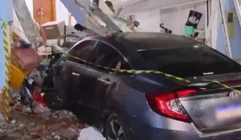 Vídeo: vítima de assalto persegue e atropela criminoso em São Paulo