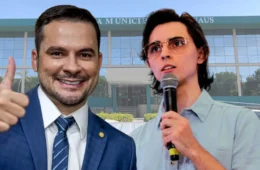 Vídeo: Amom Mandel declara apoio a Alberto Neto no segundo turno