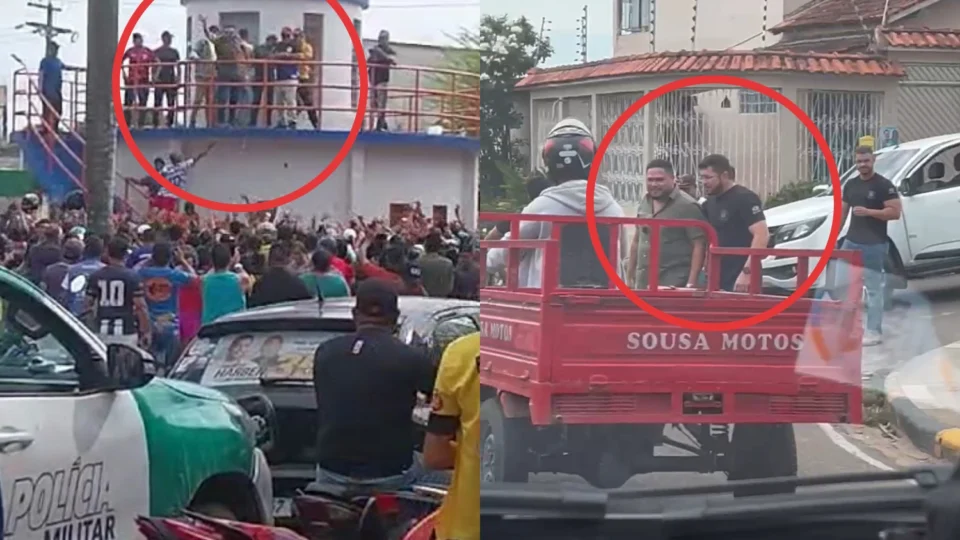 Vídeo: candidato à prefeitura de Coari, Raione Cabral, é preso após jogar dinheiro em praça pública