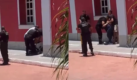 Vídeo: PF prende cunhado do secretário de finanças e apoiador de Mateus Assayag com R$ 30 mil em Parintins