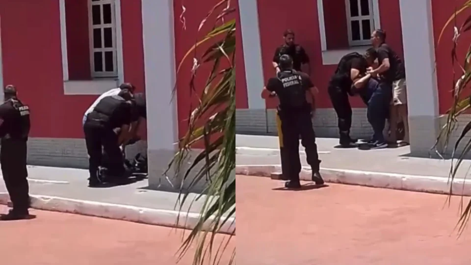 Vídeo: PF prende cunhado do secretário de finanças e apoiador de Mateus Assayag com R$ 30 mil em Parintins